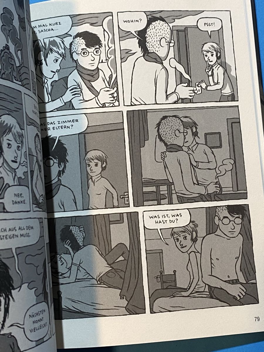 Fumetti: Sascha Hommer "VIER AUGEN" Comic Roman – Usato da Zuerich venduto da SonderArt-Wertgut 3