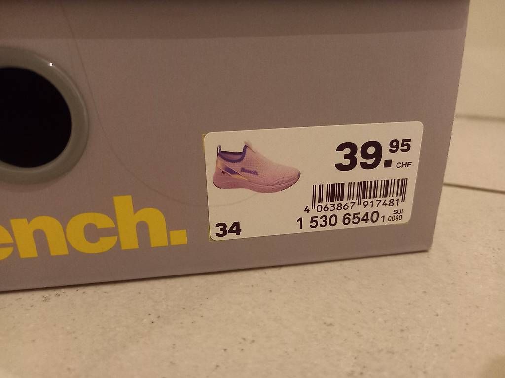 Bench Scarpe per ragazze: Baskets Bench fille t.34 – Usato da givisiez venduto da odilev 1