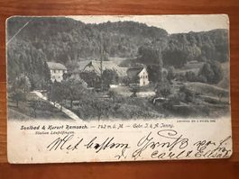 PostkarteRamsach Läufelfingen 1903  (P574)