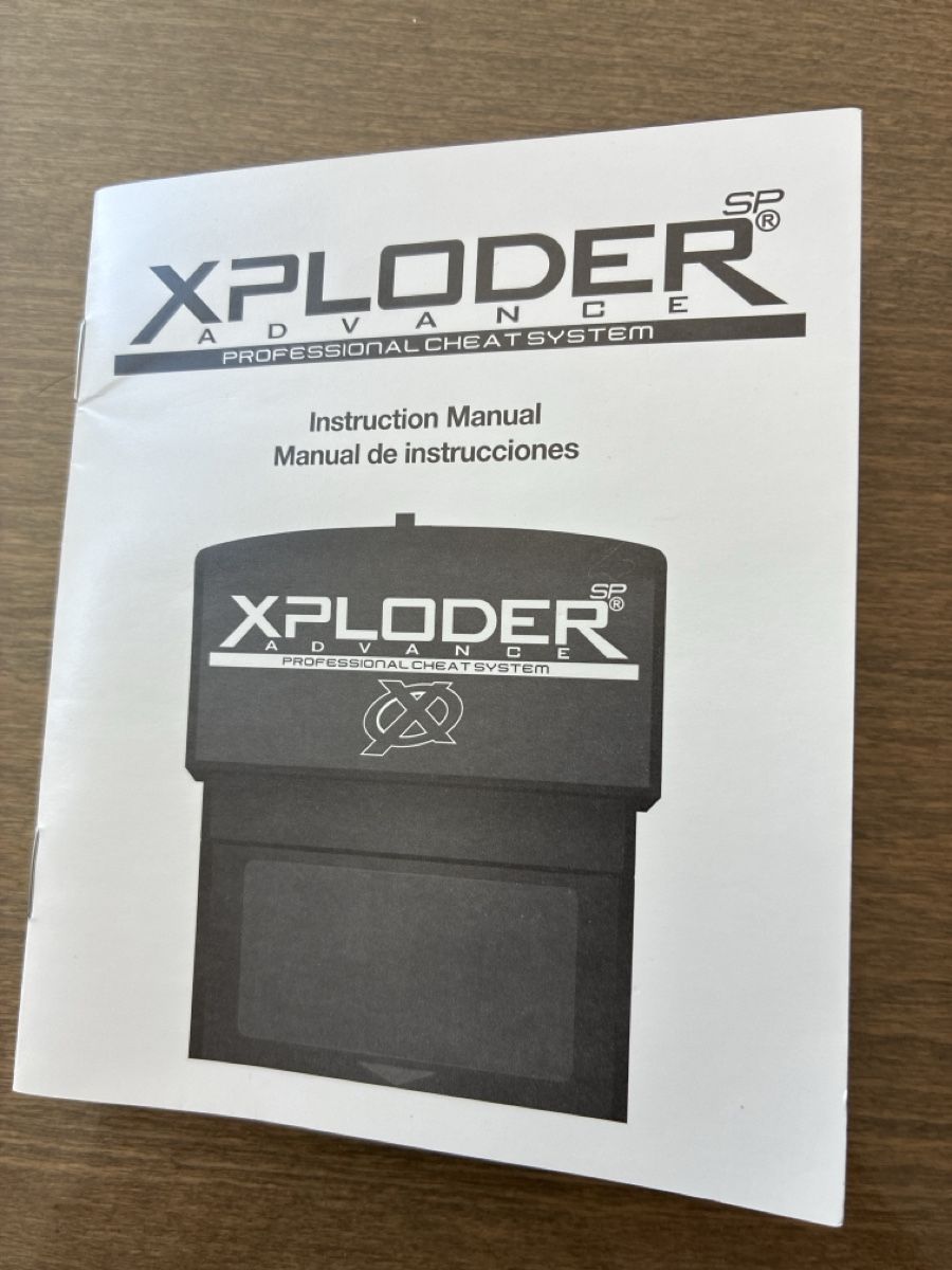 Lettori di schede: Xploder Advance SP cheat system with instruction manual – Usato da Wetzikon ZH venduto da Higure 1