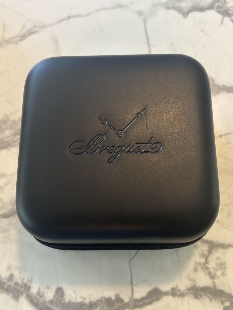 Uhrenboxen: Breguet Watch Case Black Good Condition – Gebraucht aus Genève von Watchaddict16