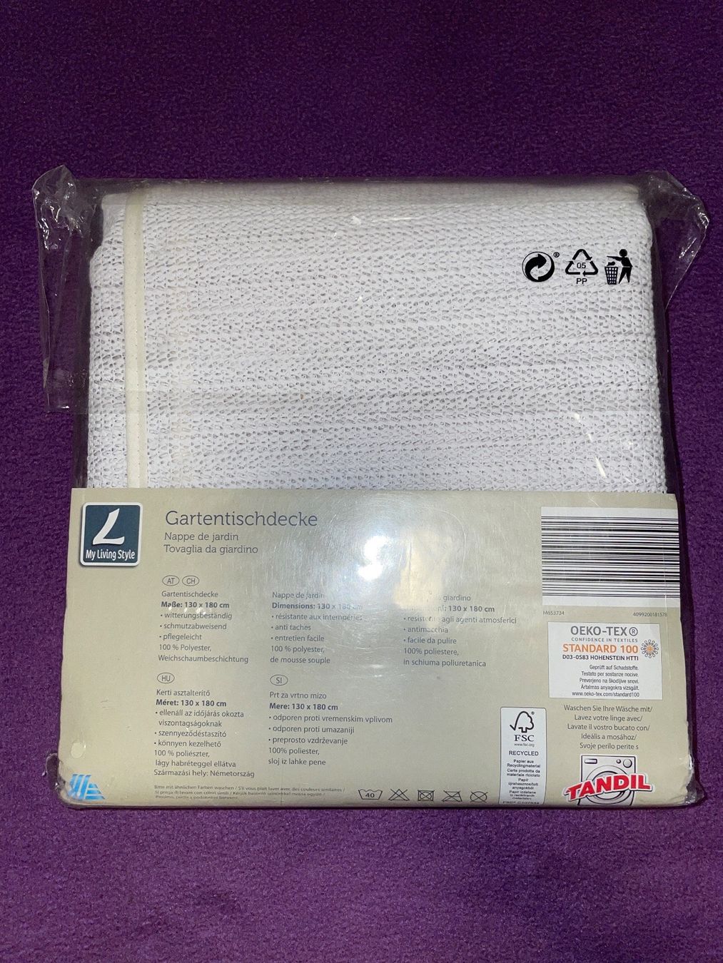 Altra biancheria da tavola: Gartentischdecke – Nuovo e nell'imballaggio originale da Rüfenacht BE venduto da Edinas_shop 1