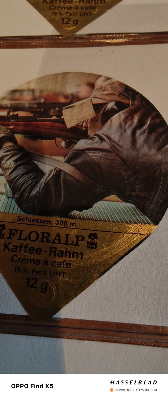 Floralp Opercules: Kaffeerahmdeckeli – D'occasion à Volken par katz5 1