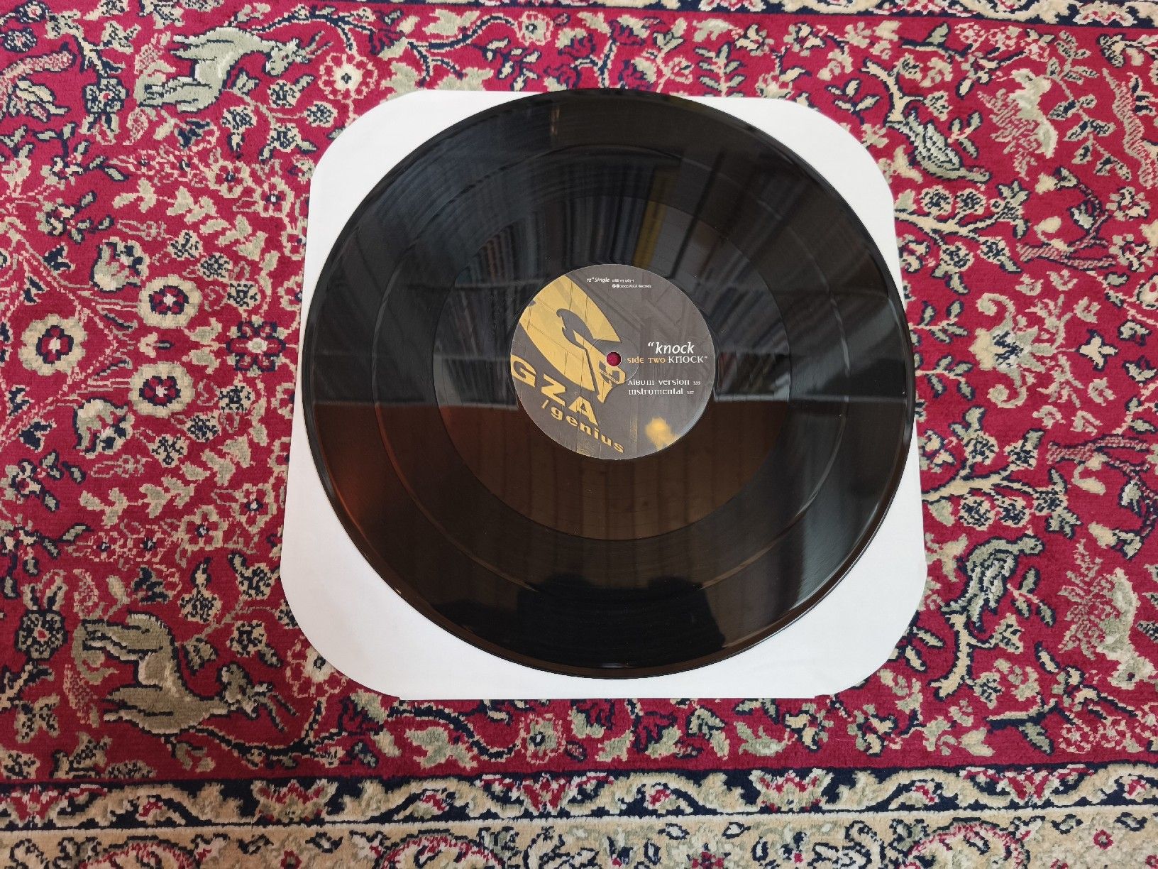 Dischi in vinile: GZA (Wu Tang) - Knock Knock – Usato da Kandersteg venduto da digginblackpearlz 2