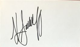 Katee Sackhoff Autogramm Karte 8x13cm Battlestar Galactica