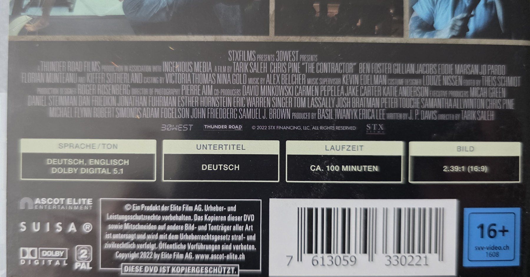 Tutti i DVDs: DVD The Contractor / Kiefer Shutterland – Usato da Oetwil am See venduto da fineli2 1