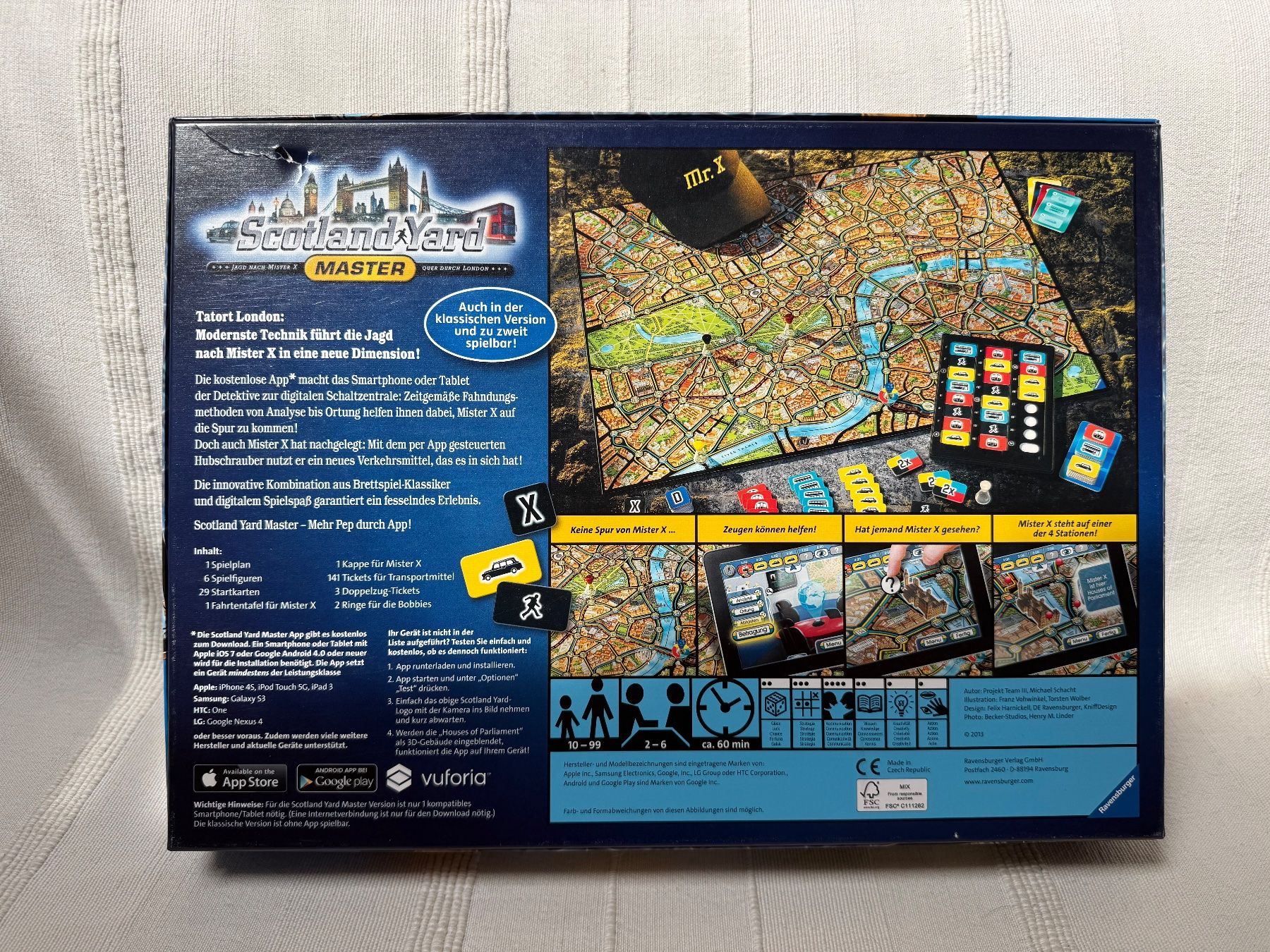 Spiele: Scotland Yard Spiel – Gebraucht aus Grosshöchstetten von Muvako 1