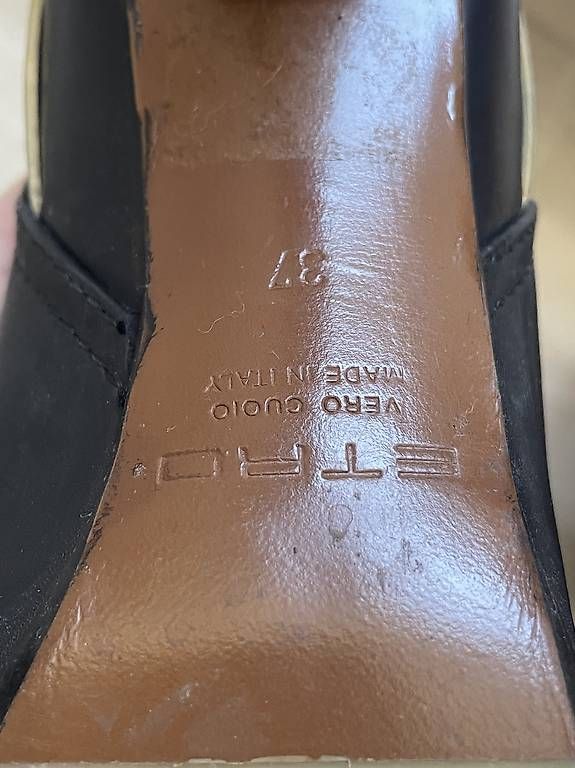Etro Scarpe da donna: ETRO Leder Stiefeletten – Usato da Unterägeri venduto da RicKat 4