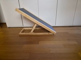 Rampe 70x35 cm für Haustiere, höhenverstellbar 30-45cm