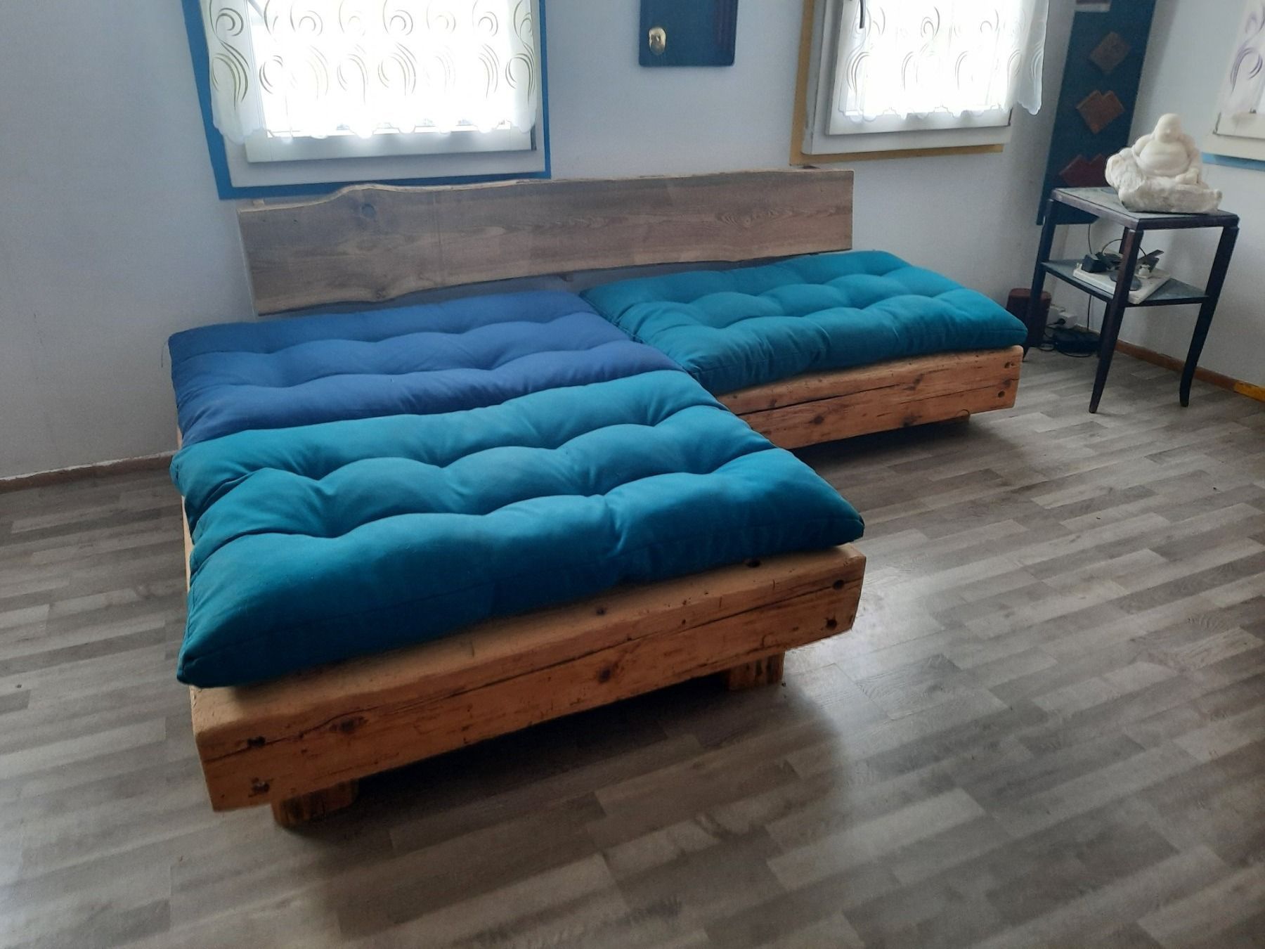Divani: Sofa aus Altholz Balken – Usato da Sisikon venduto da Creantic-Art 3