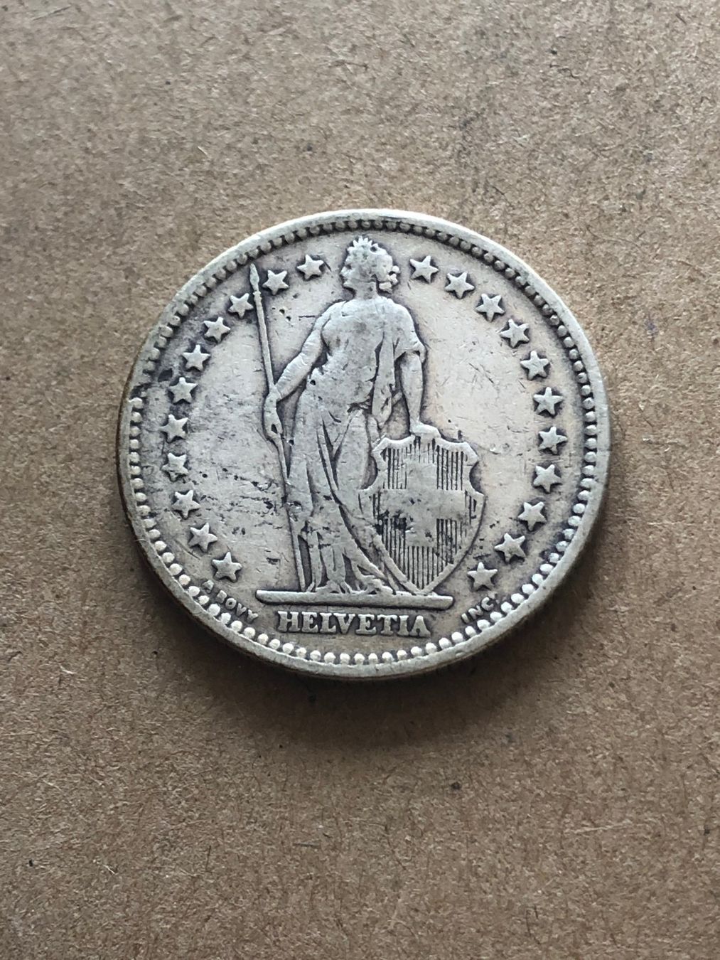 Tutti le monete: 2 Fr. 1905 – Usato da Schötz venduto da Odpa 1