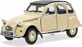 Citroën 2CV 1975-1990 beige / schwarz   1:24 von Welly