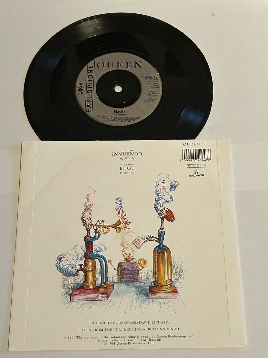 Dischi in vinile: Queen. 1991. Innuendo / Bijou – Usato da Faulensee venduto da Mizuno06 1
