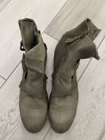 Stivaletto di pelle - verde