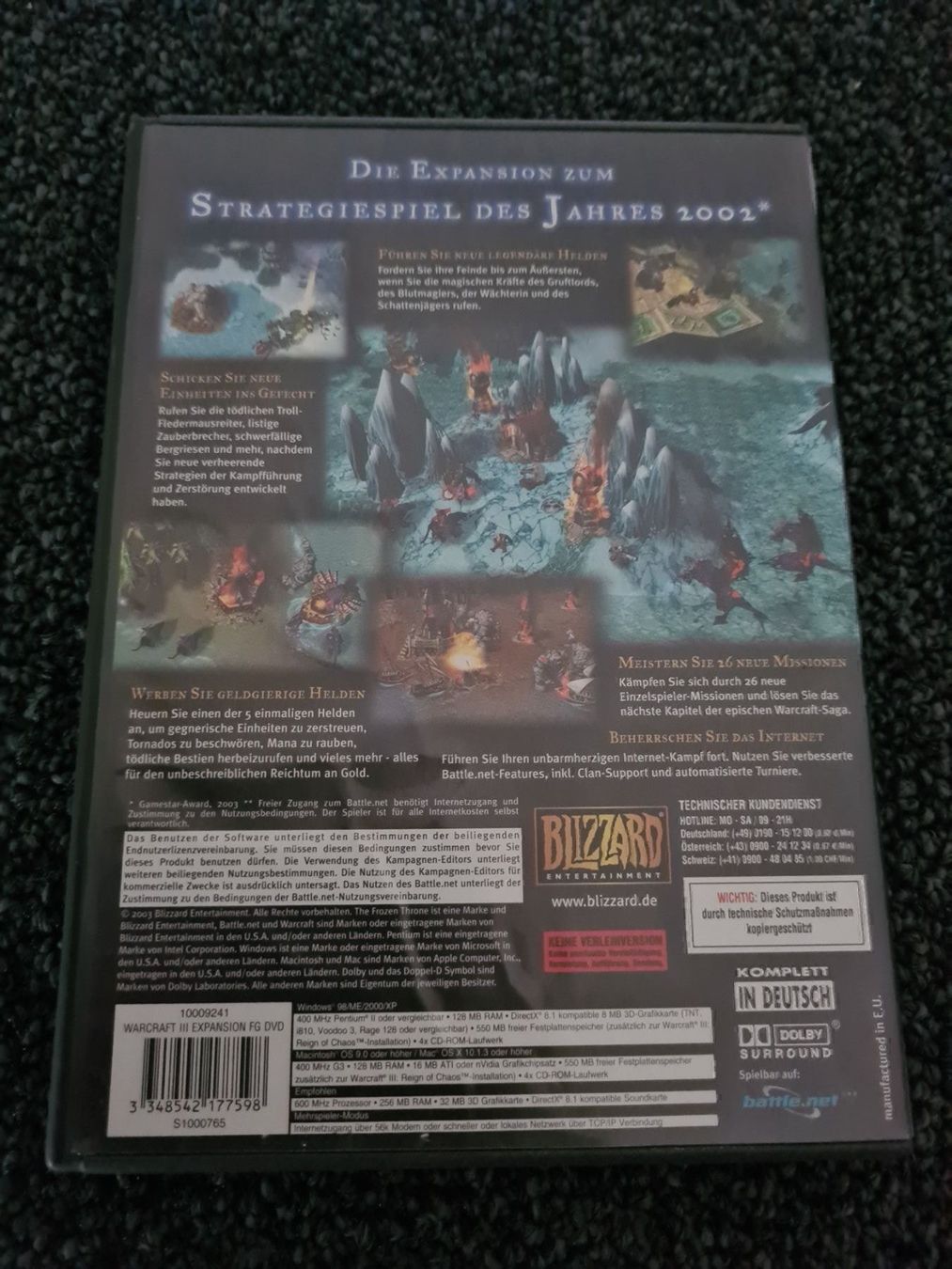Giochi: WAR CRAFT FROZEN THRONF PC – Usato da Ruswil venduto da jan_bxl5 1