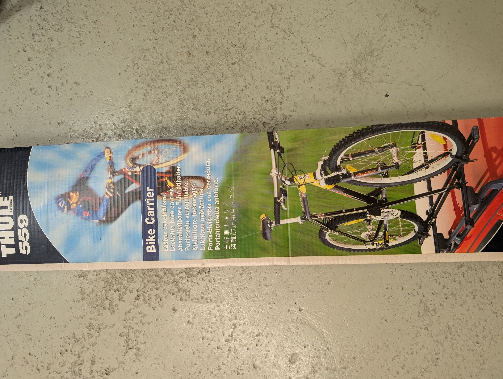 Thule Supporti per biciclette: Auto Fahrrad Halterung Thule – Usato da Einsiedeln venduto da Tooobias