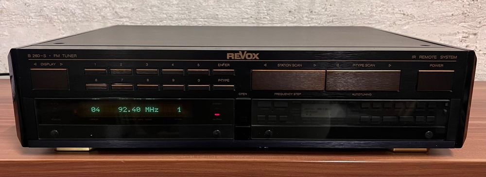 Tuner Récepteur Radio FM Hifi Stéréo REVOX B260 haut de gamme vintage