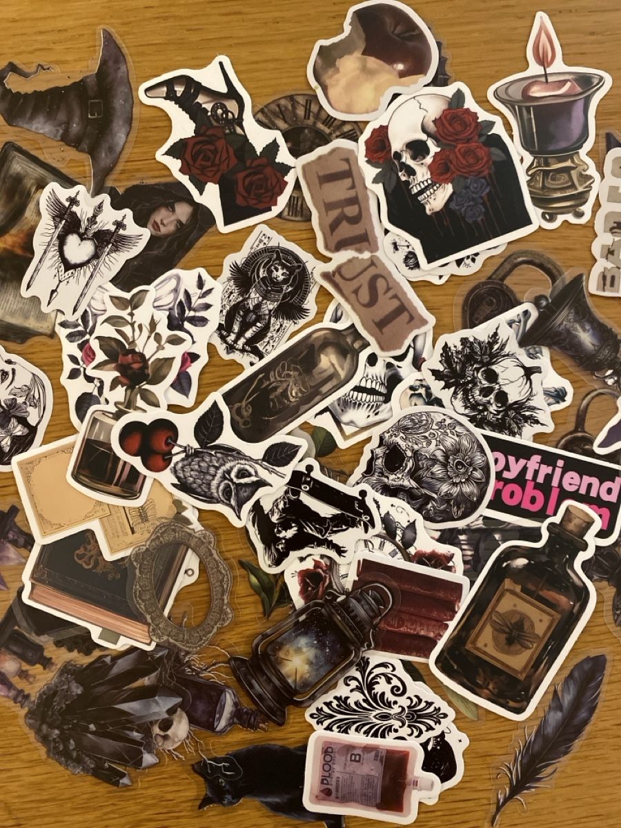 Aufkleber: Dark Stickers/Autocollants – Neu (gemäss Beschreibung) aus Rossemaison von Bird19 2