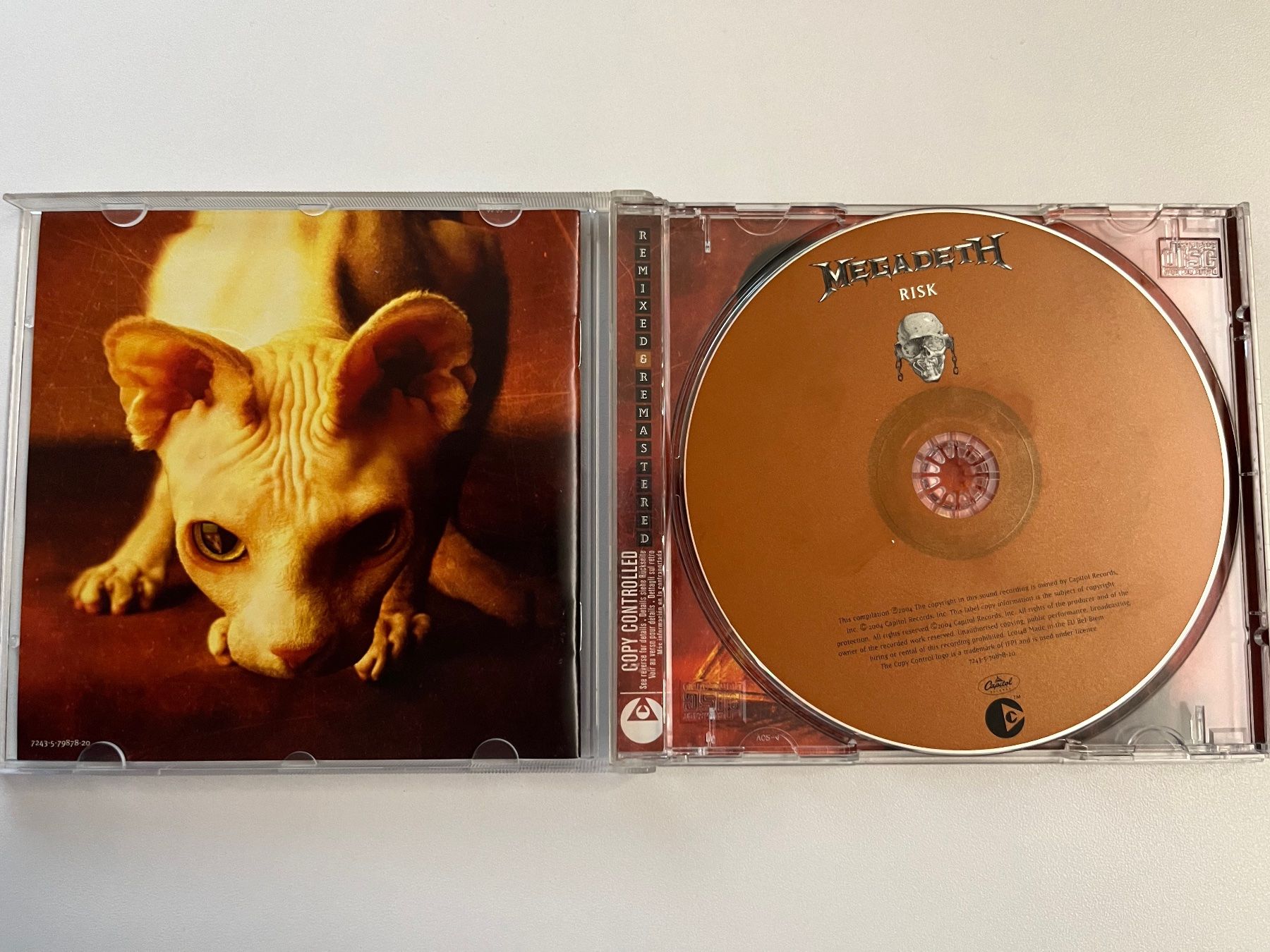 CDs: Megadeth - Risk CD (Remastered) – Gebraucht aus Bern von  2