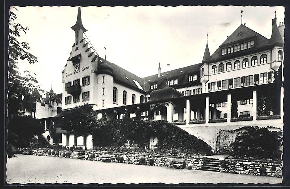 Cartes postales: Bulle, Institut Ste-Croix, Coté des jar – D'occasion à Berlin par bartko-reher