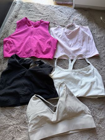5 Sport-Tops Set Damen Grösse L