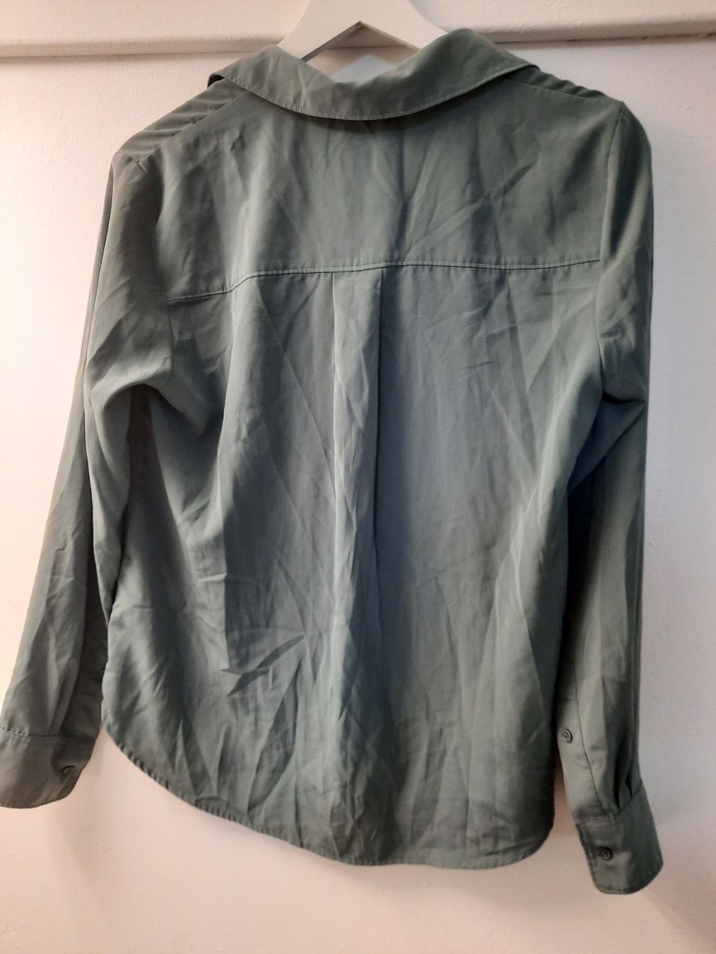 H&M Camicette: H&M Damenbluse Petrolgrün, Gr M – Usato da Zürich venduto da RE-USE-ZURZACH-Care 1