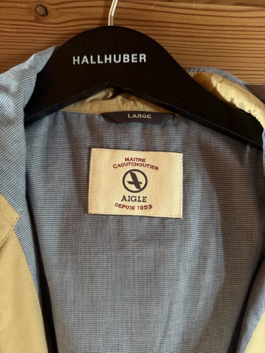 Manteaux: Aigle Jacket Beige Size L good condition – D'occasion à Pfäffikon SZ par sophia.koch 1