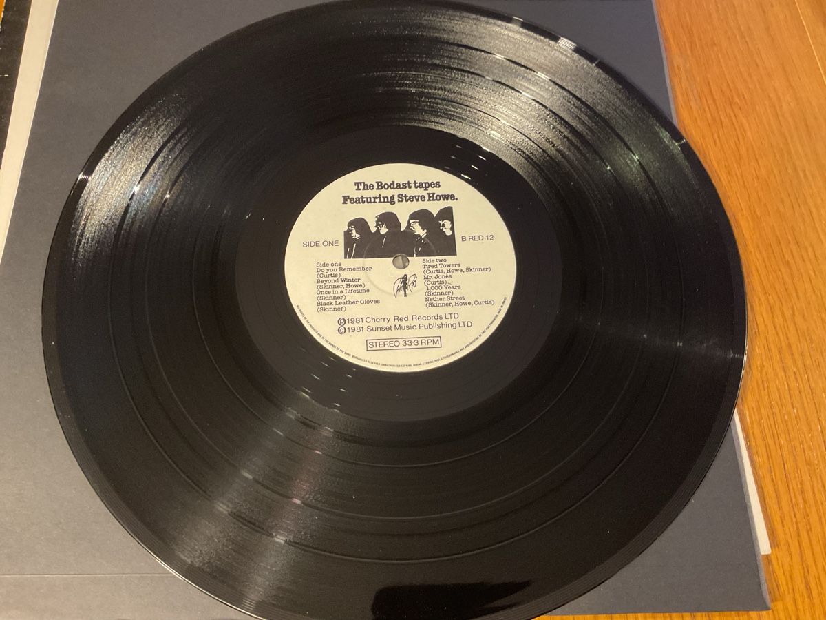 Dischi in vinile: The Bodast tapes Featuring Steve Howe Vinyl LP – Usato da Steinach venduto da Quarkie 3