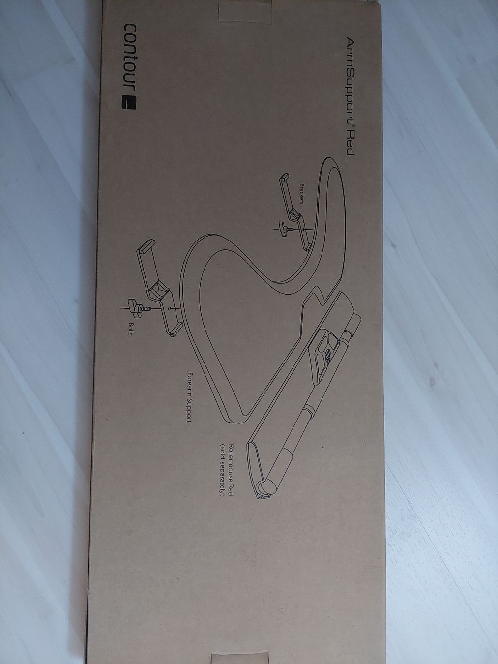 Supporti a parete: Contour Design ArmSupport Red Handballenauflage – Nuovo e nell'imballaggio originale da Trimbach venduto da dan_9chk