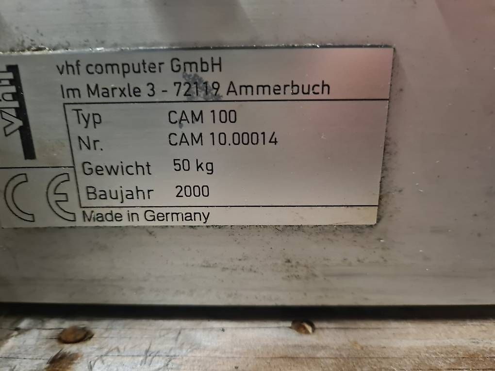 Alle Maschinen: Tischfräse VHF CAM100 – Gebraucht aus Schachen b. Reute von Quattroknicke 1