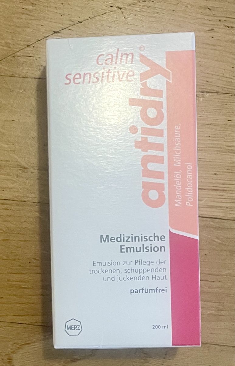 Feuchtigkeitspflege: Antidry Medizinische Emulsion – Neu und originalverpackt aus Zürich von Californiaswag