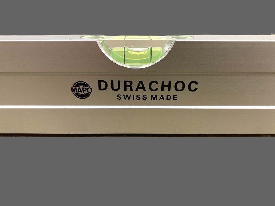 Messen: MAPO | Durachoc | Wasserwaage | 150cm | 2 Libellen – Gebraucht aus Wittenbach von Restwert_St-Gallen 1