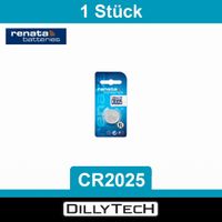 Renata CR2025 Lithium Knopfzellenbatterie - 1 Stk.