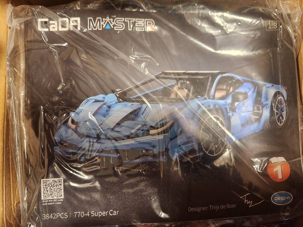 Kit di costruzioni: CADA Master Super Car 770-4 1:8 – Usato da Bern venduto da blackbits
