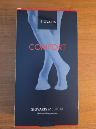 Sigvaris comfort stay ups black - XS