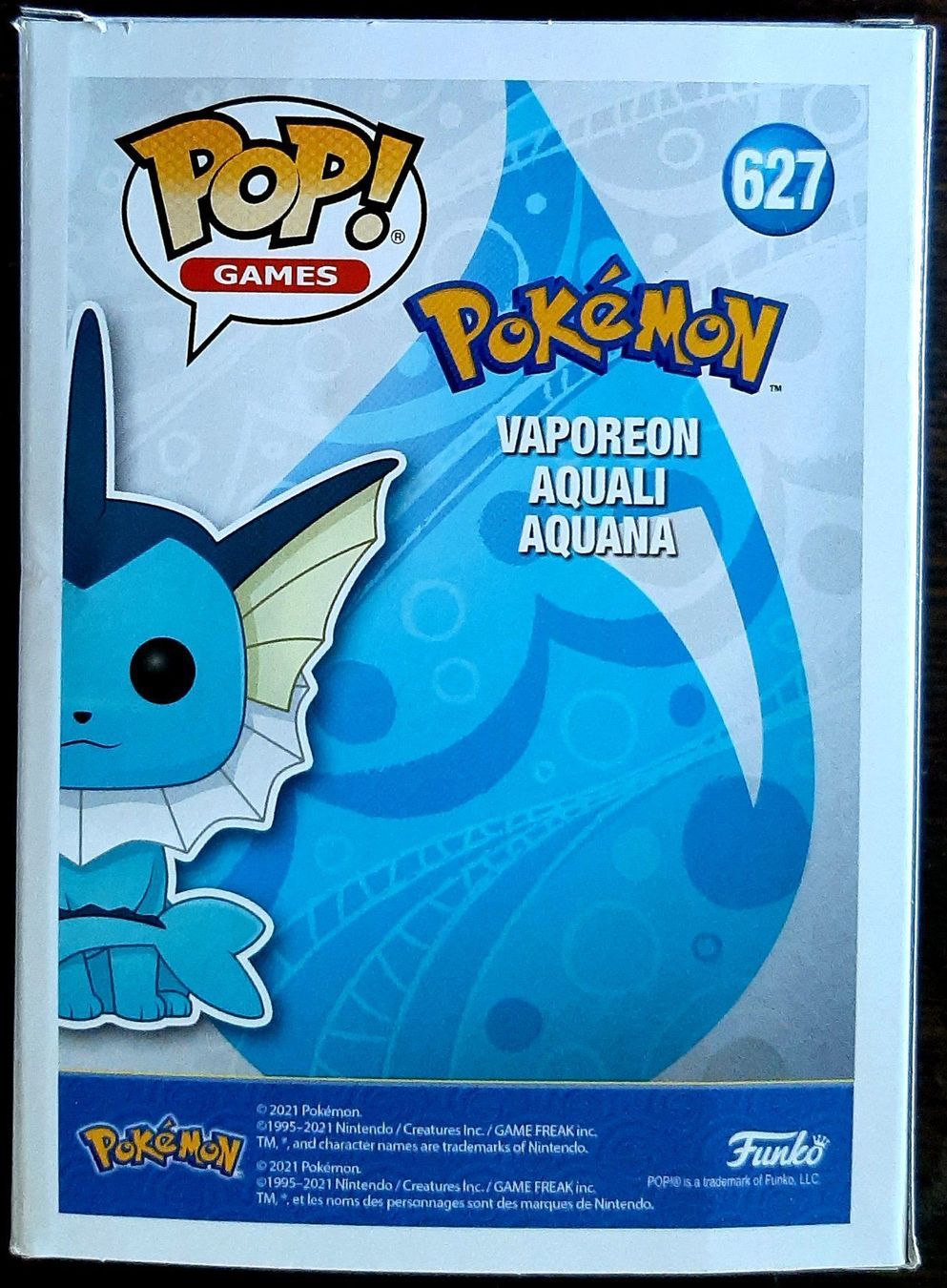 Funko Figuren: Funko Pop Pokémon Vaporeon – Neu und originalverpackt aus Montet (Glâne) von KOADA 1