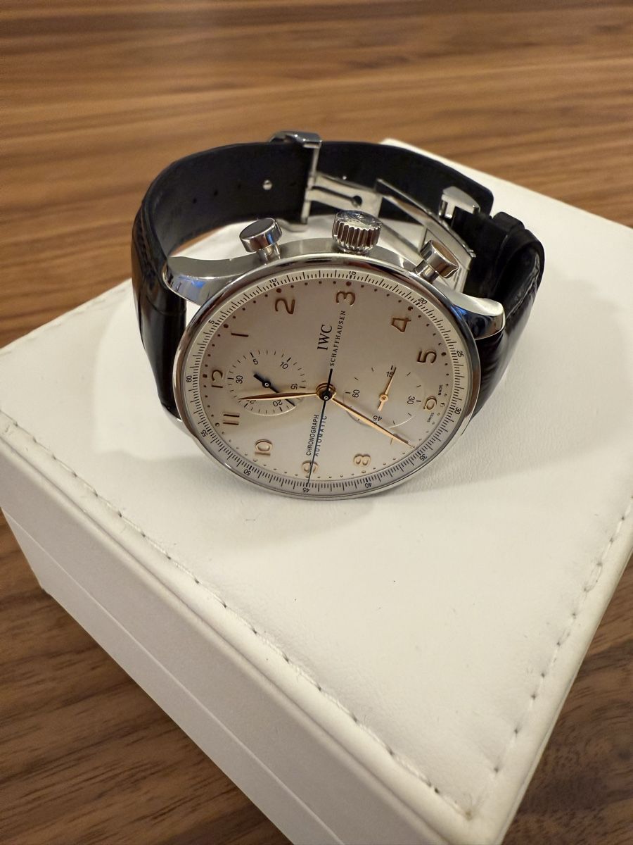 IWC Orologi: IWC Portugieser Chronograph – Usato da Muri b. Bern venduto da spb_14519 1