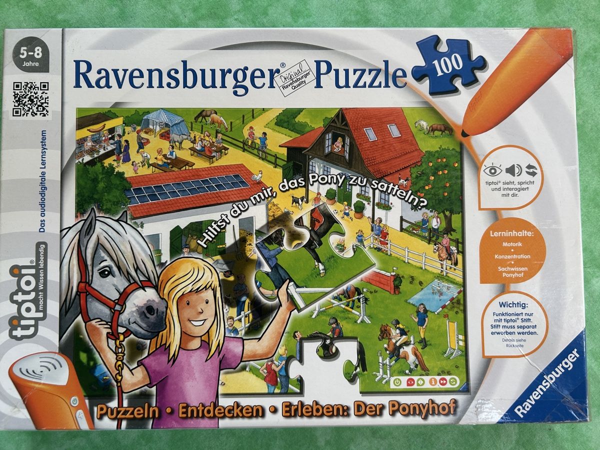 Tiptoi Puzzles: Tiptoi Puzzle Der Ponyhof – Gebraucht aus Küsnacht ZH von Ginger81