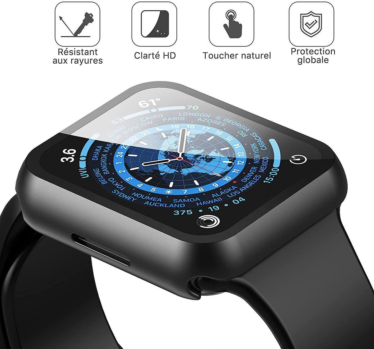 Covers & Schutzfolien: Coque+verre Apple Watch 42mm Série 4/3 – Neu und originalverpackt aus Morges von DigiAC 3