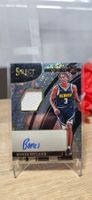 Bones Hyland Select Jersey Auto Patch /99 Nuggets Rookie