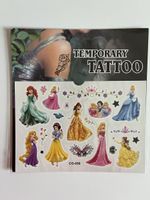temporär Tattoo Disney Prinzessinnen