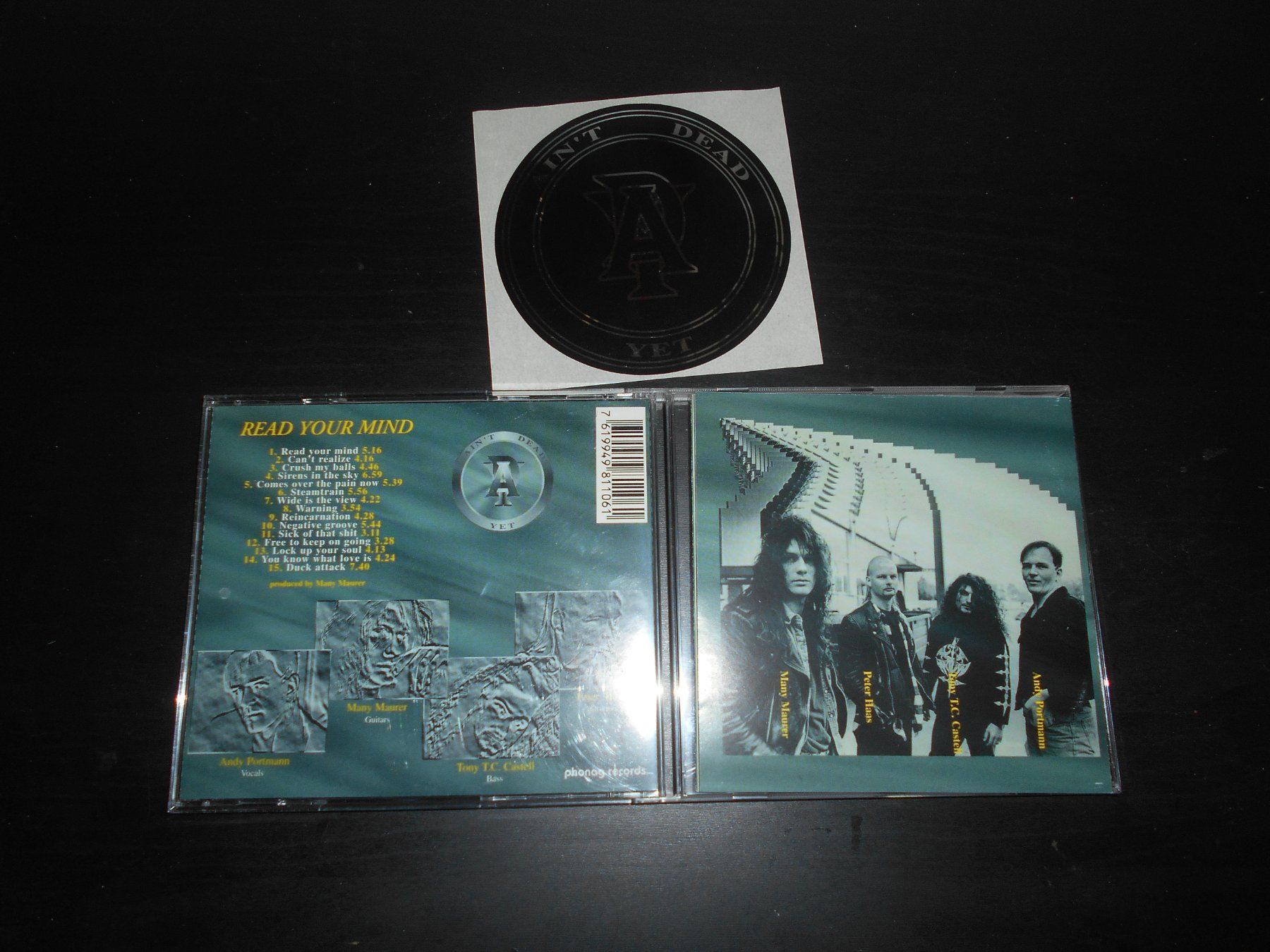 CD: Ain't Dead Yet – Read Your Mind / 1996 – Usato da Aarberg venduto da witchhunter01 1