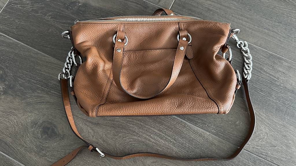 Michael Kors Borse da donna: Michael Kors Ledertasche, braun, hochwertig – Usato da Aeugst am Albis venduto da sharnischberg 1
