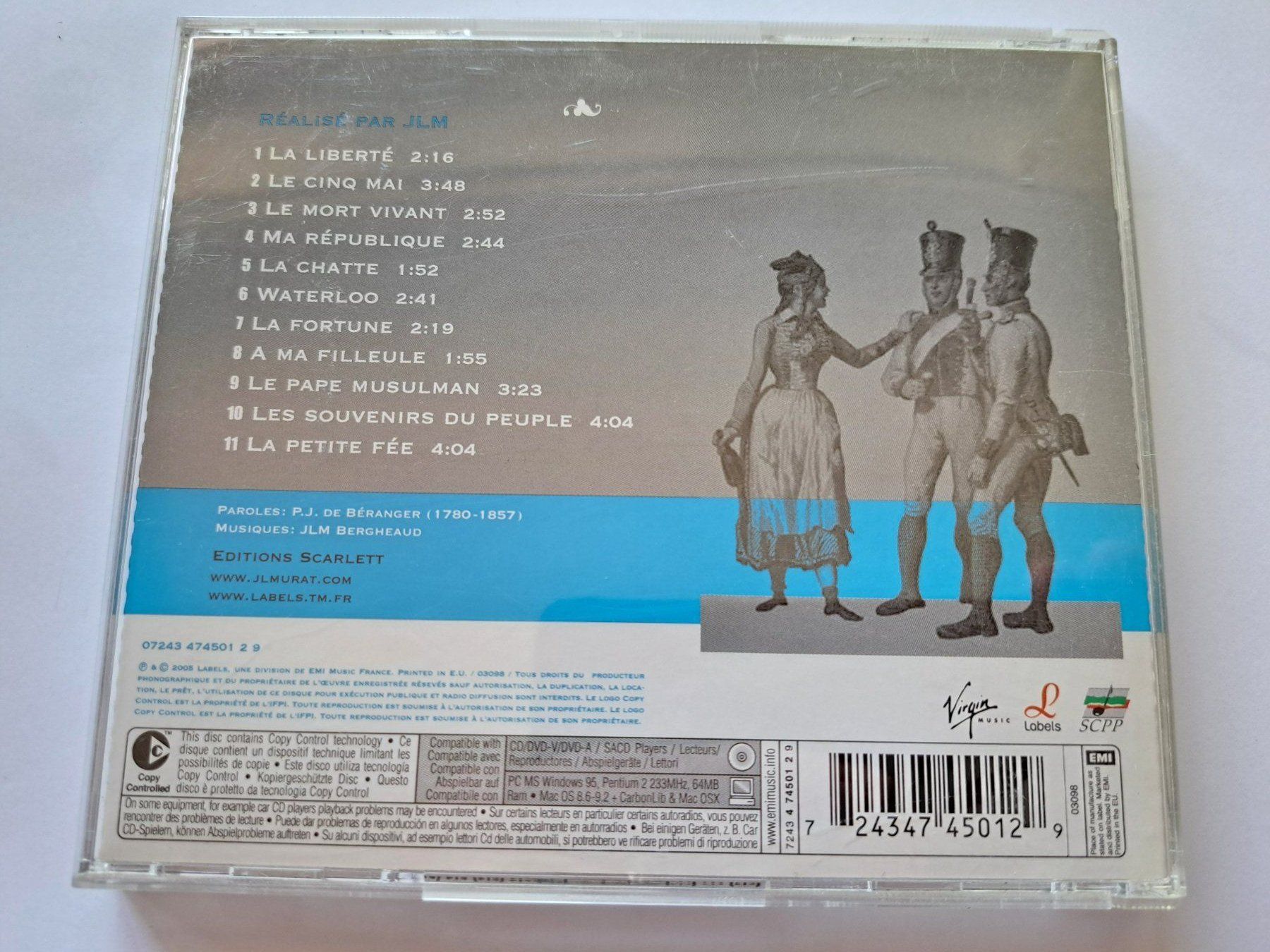 CDs: Cd Jean-Louis Murat - 1829 – Gebraucht aus Pully von bro_n52j 1