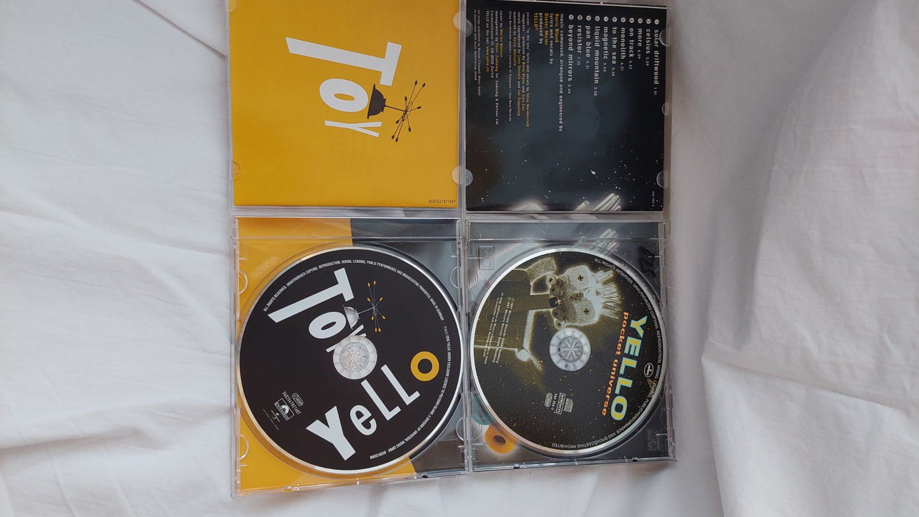 CD: YELLO - 4x CD – Nuovo (secondo la descrizione) da Arnegg venduto da thurboMax 2