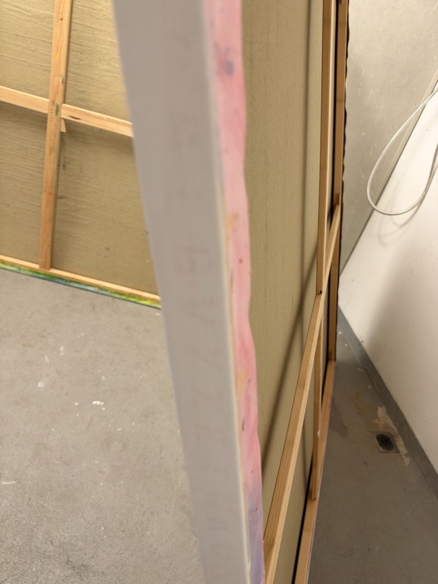 Cornici: 2 Leinwände 153x153x4 cm – Usato da Au ZH venduto da parabellum60 4