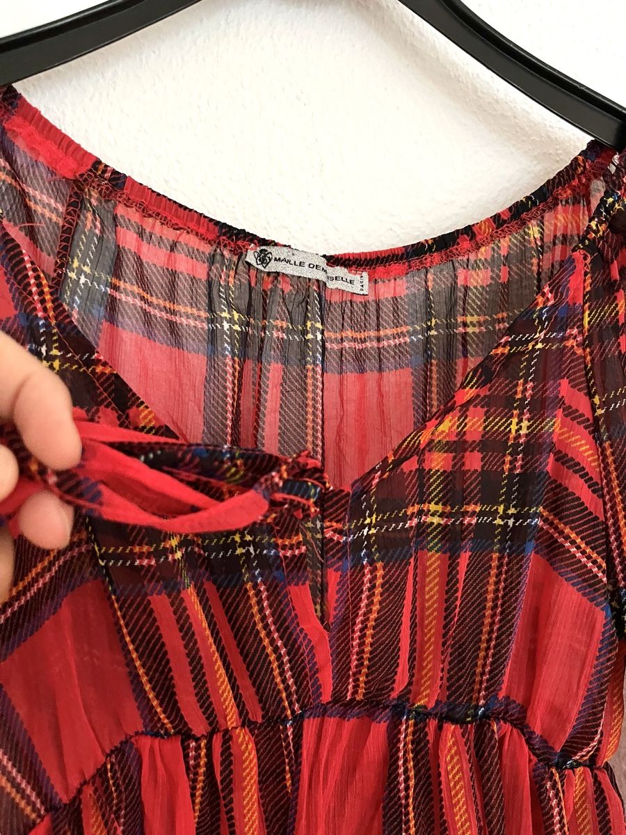 Vestiti: KARIERTES MINIKLEID MIT LANGEN ÄRMELN Gr.M – Nuovo (secondo la descrizione) da Basel venduto da JJ.Elena 3