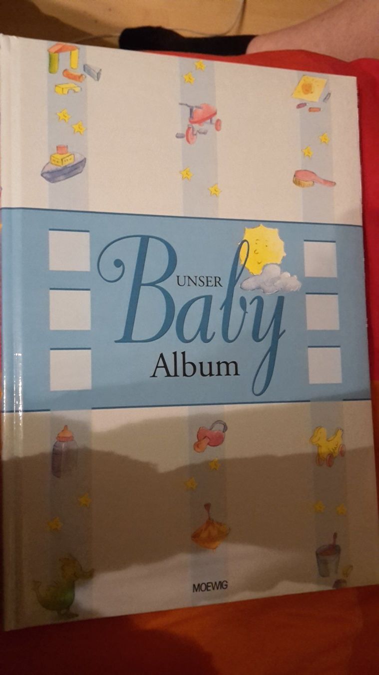 Alben: Unser Babyalbum hellblau – Neu (gemäss Beschreibung) aus Schwarzenburg von Flamingo07