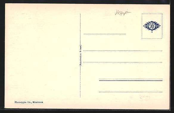 Cartoline postali: Arveyes, Châlet Anglais et Châlet Gén – Usato da Berlin venduto da bartko-reher 1