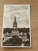 Alte Ansichtskarte Albert Memorial London, 1937 Rarität!